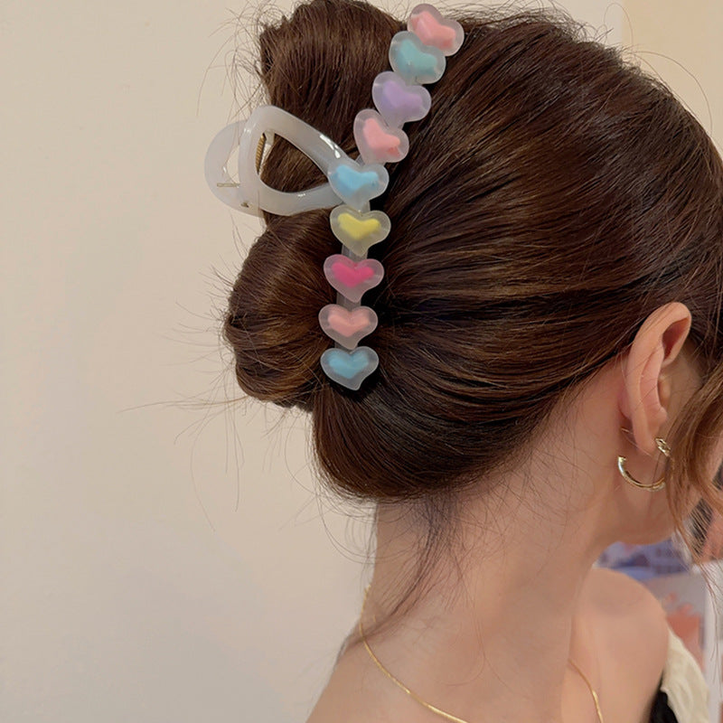 Love & Star Hair Clip