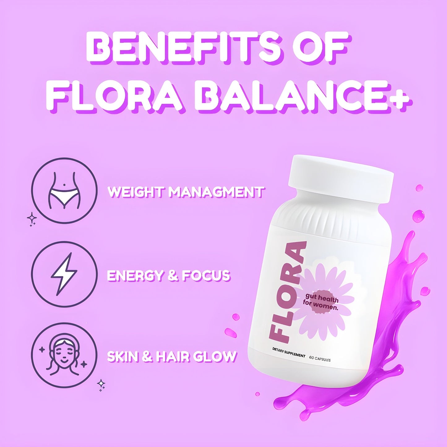 FLORABALANCE+ PROBIOTIC 40 BILLION - Denives