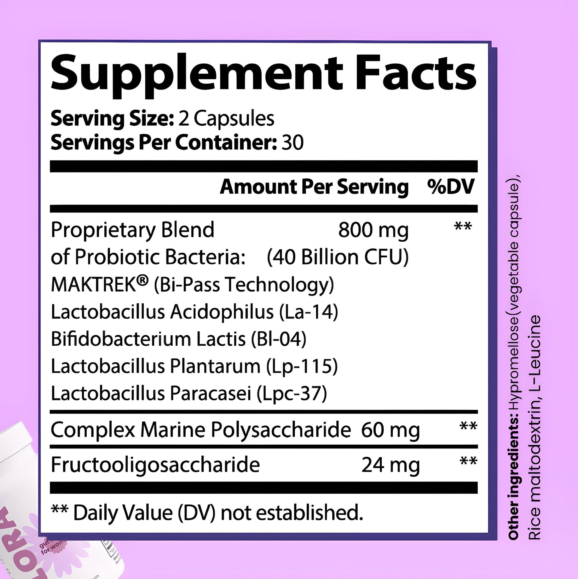 FLORABALANCE+ PROBIOTIC 40 BILLION - Denives